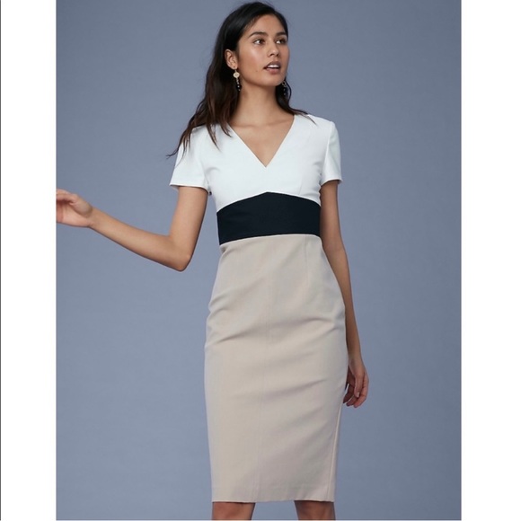 Diane Von Furstenberg Dresses & Skirts - ✨DVF Colorblock Dress sz 12